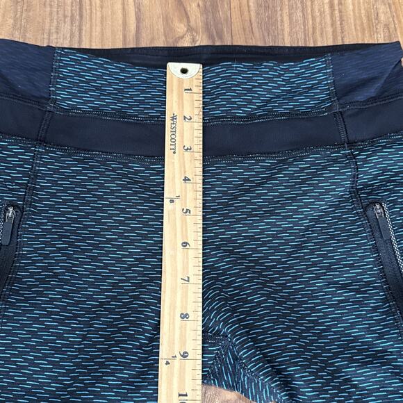 Lululemon Athletica Inspire Tight II Jacquard Black Indian Ocean, Size 6 - Picture 6 of 9